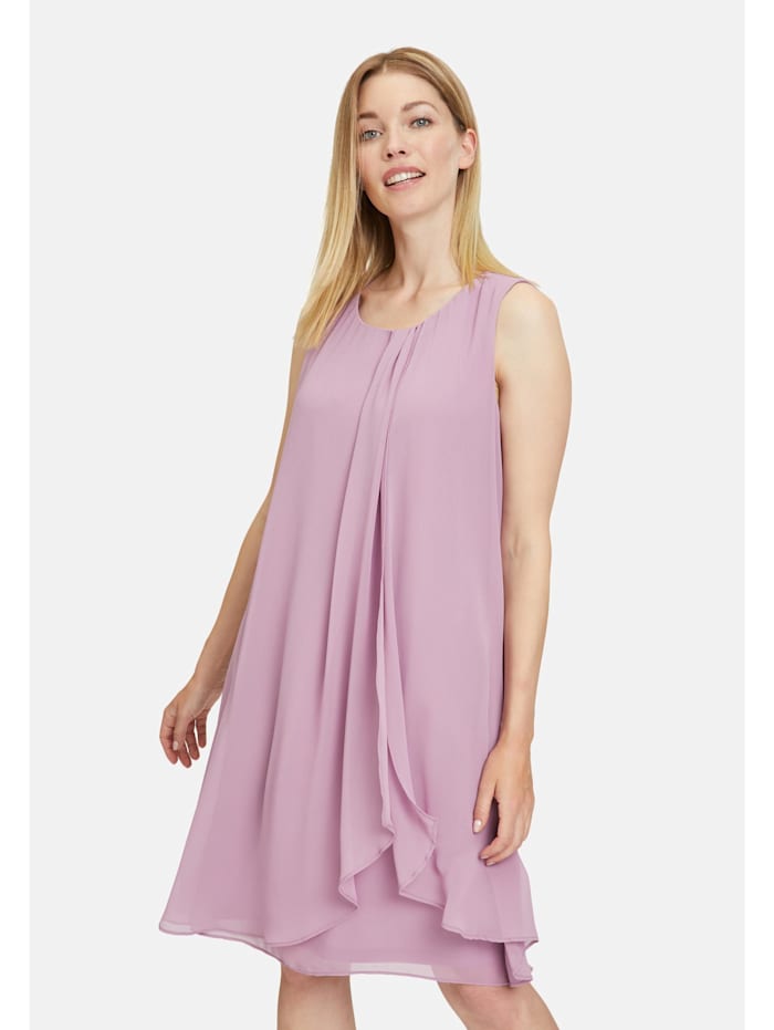 Betty & Co Chiffonkleid im Layer Look, Orchid Haze