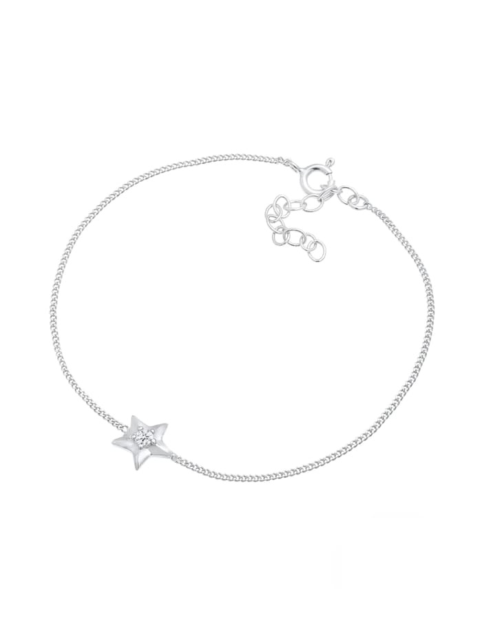 Armband Stern Star Kristalle 925 Silber