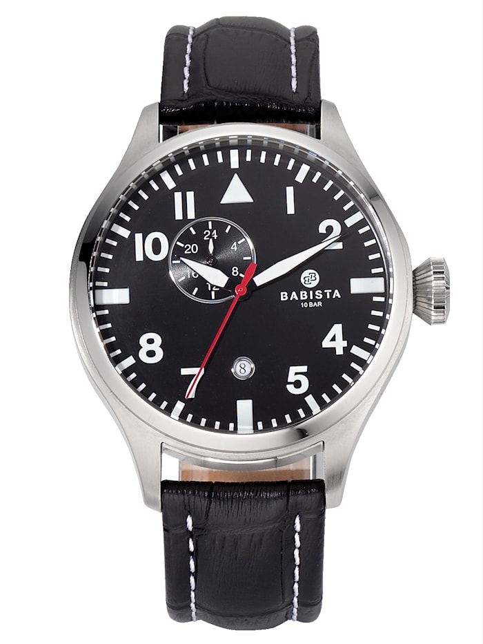 BABISTA Automatisch herenhorloge AS4025-08E, Zilverkleur
