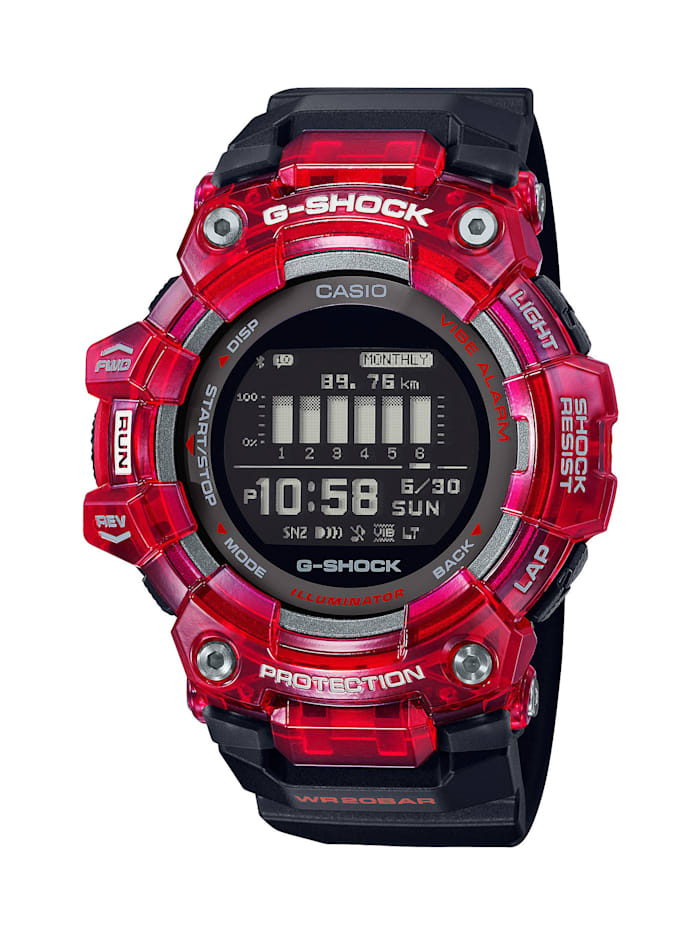 Casio Herren Smartwatch GBD-100SM-4A1ER, Schwarz