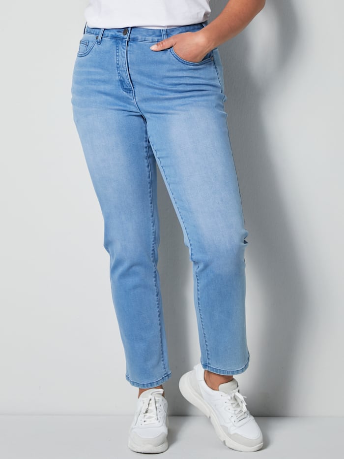 Dollywood Jeans mit Shape-Effekt, Blue stone