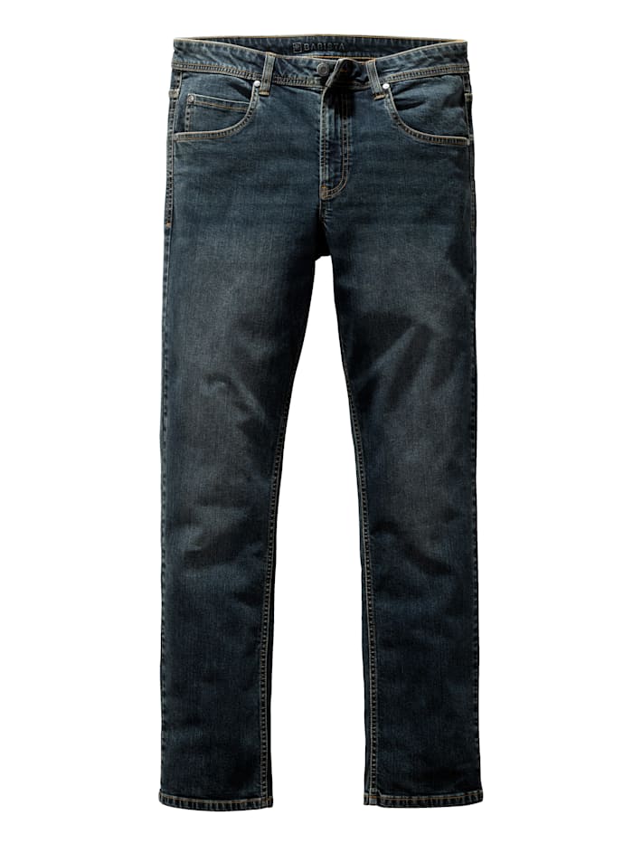 BABISTA Jeans im Used-Look, Dunkelblau