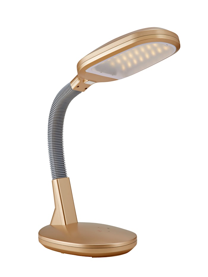 HSP Hanseshopping Led-tafellamp, Roodgoudkleur