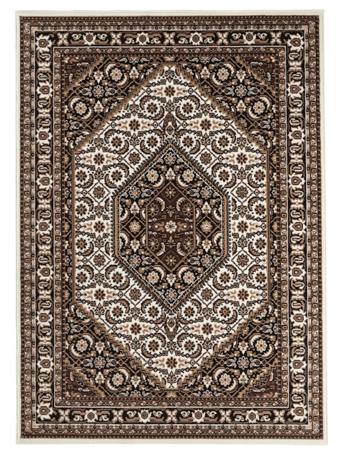 Webschatz Tkaný koberec 'Indo Bidjar', Krémová-biela