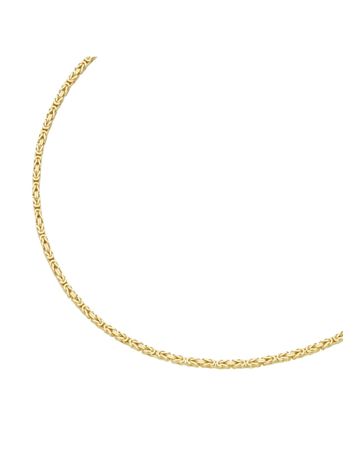 Luigi Merano Kette Königskette, massiv, Gold 585, Gold