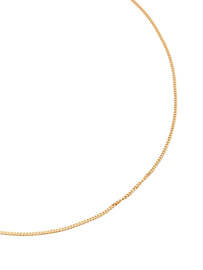KLiNGEL Halskette in Gelbgold 585 60 cm, Gelbgold