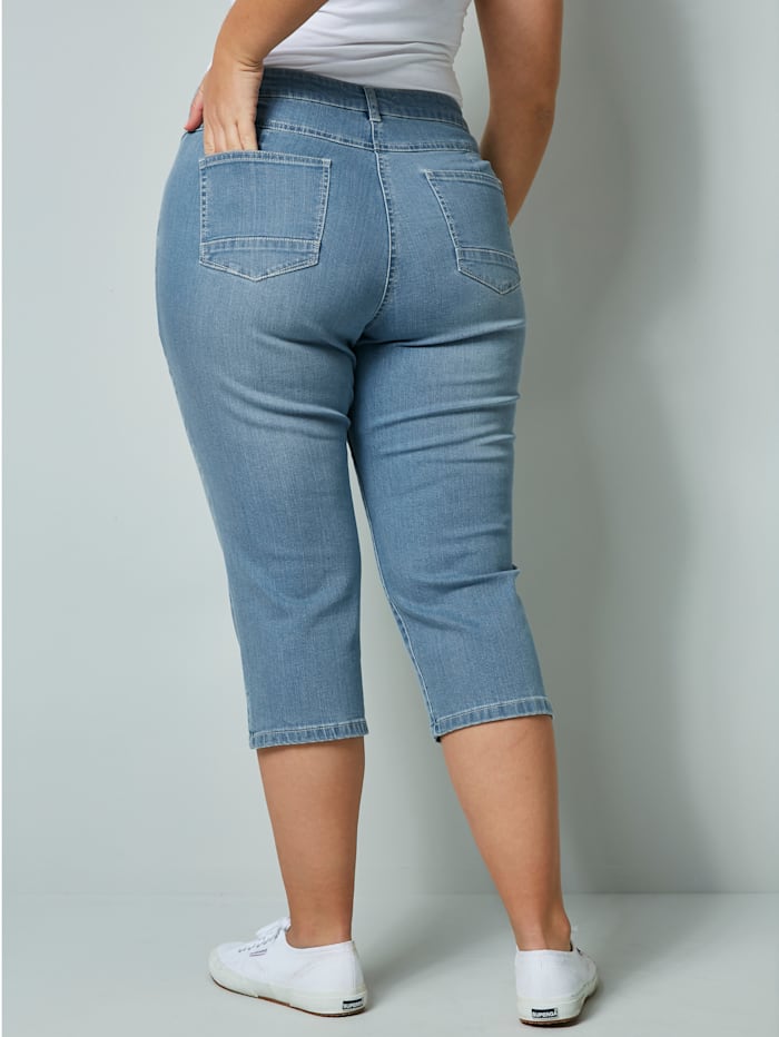 Capri-jeans in 5-pocketmodel
