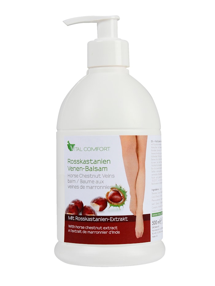 Vital Comfort Rosskastanien-Venen-Balsam 500 ml, Weiß