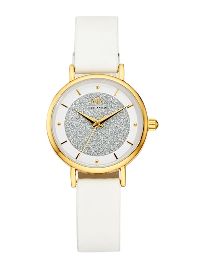 Meister Anker Women's watch, White