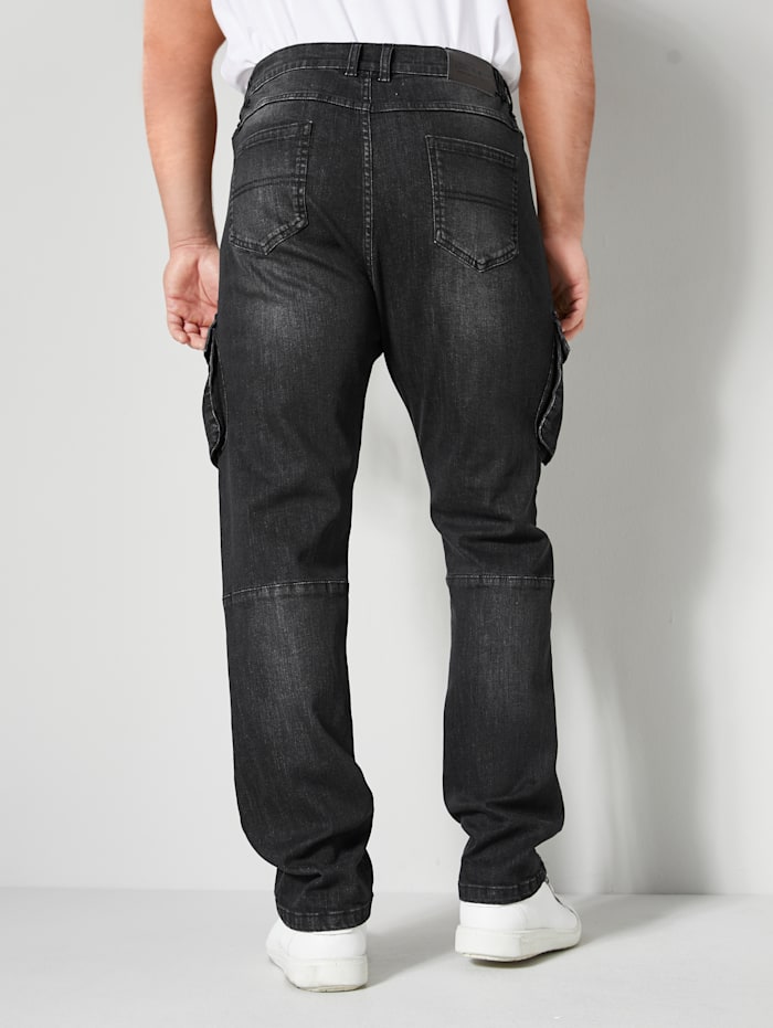 Cargo-Jeans Slim Fit
