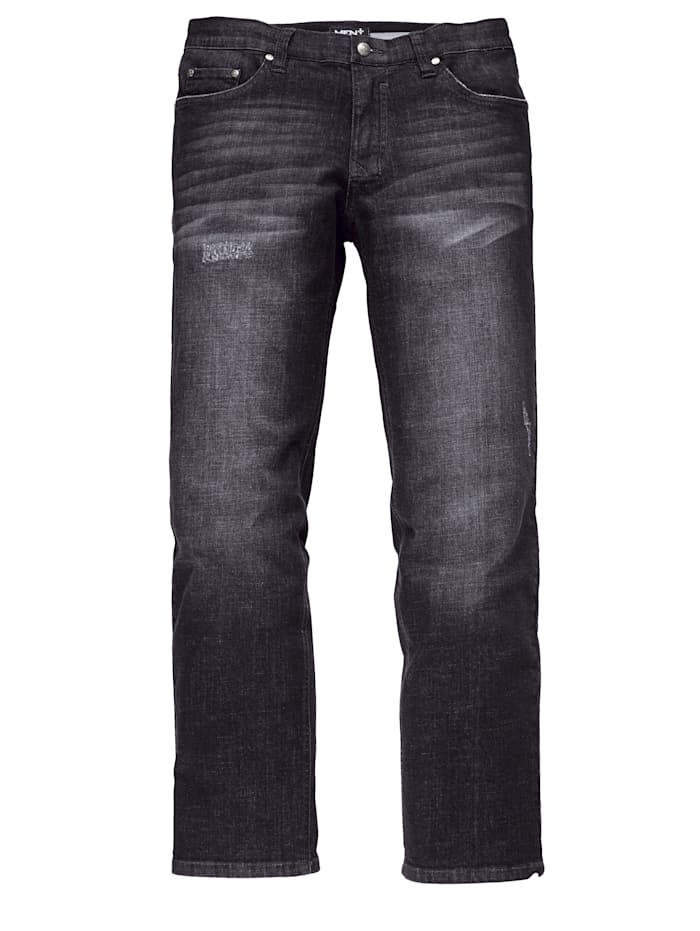 Men Plus Jeans Spezialschnitt, Black