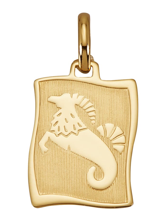 Diemer Gold Hanger Sterrenbeeld Steenbok van 14 kt., Geelgoudkleur