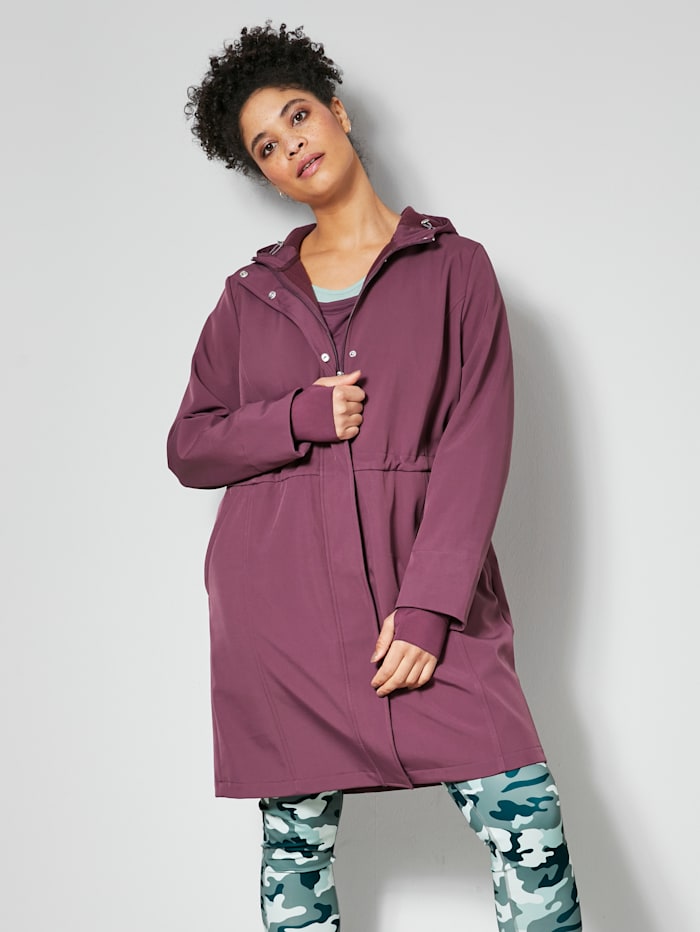 Angel of Style Softshell jas voor outdoor, Mauve