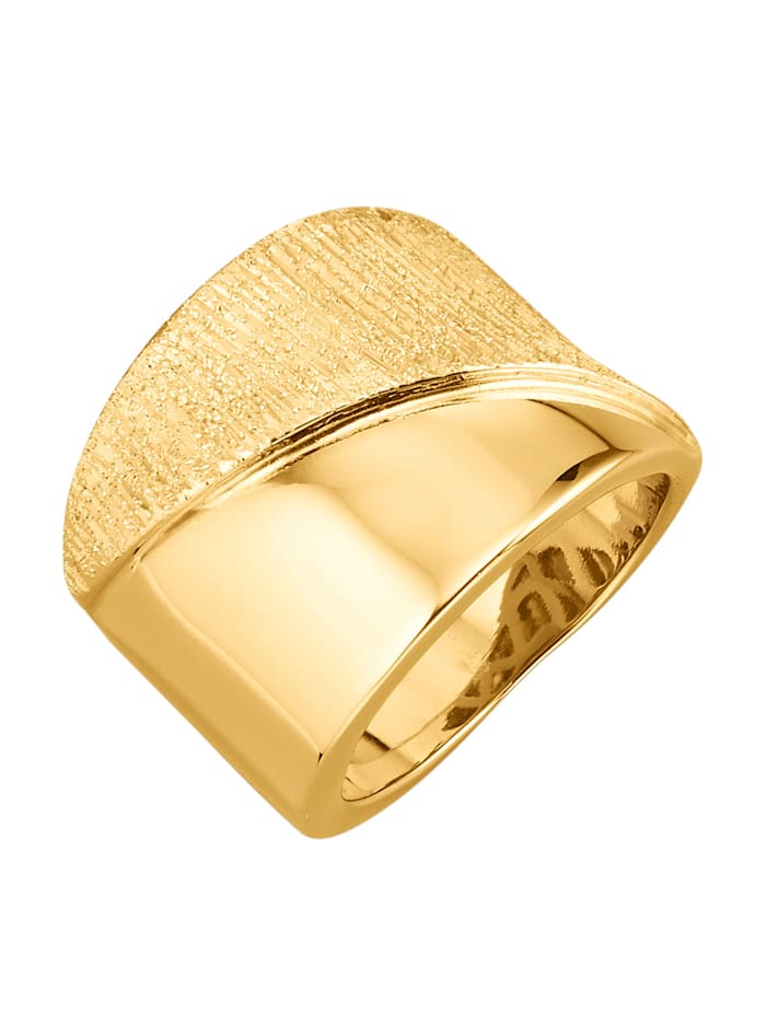 Diemer Gold Ring i gull 585, Gullfarget
