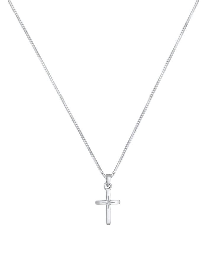Halskette Kreuz Symbol Anhänger Religion 925 Sterling Silber