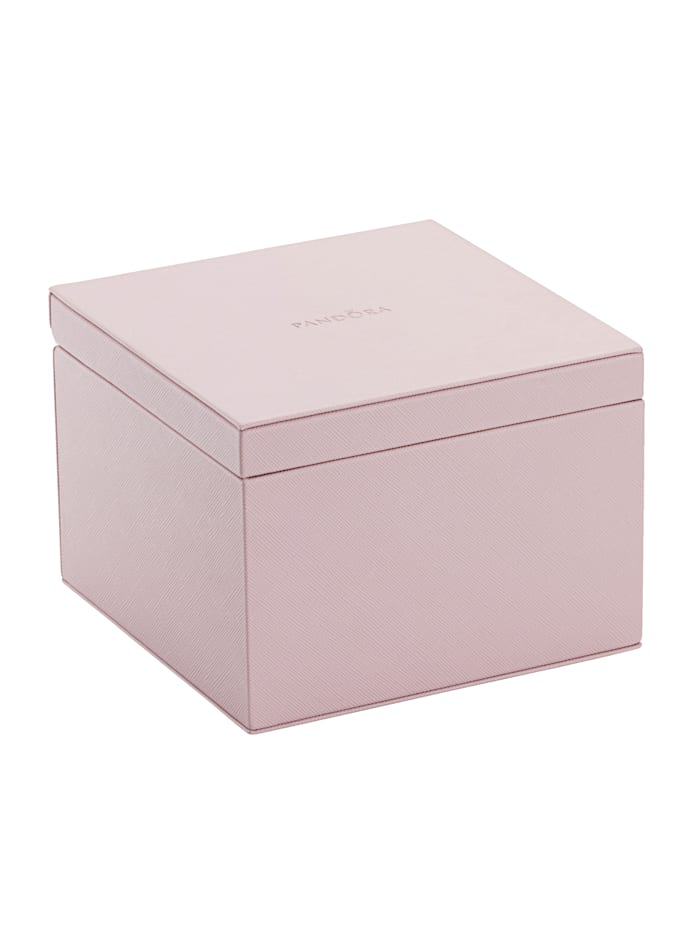 Pandora Schmuckbox Pandora aus rosefarbenem Lederimität - A004 -, Rosé