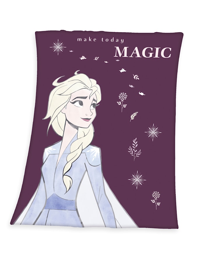Flísová deka Ľadová kráľovná, Multicolor