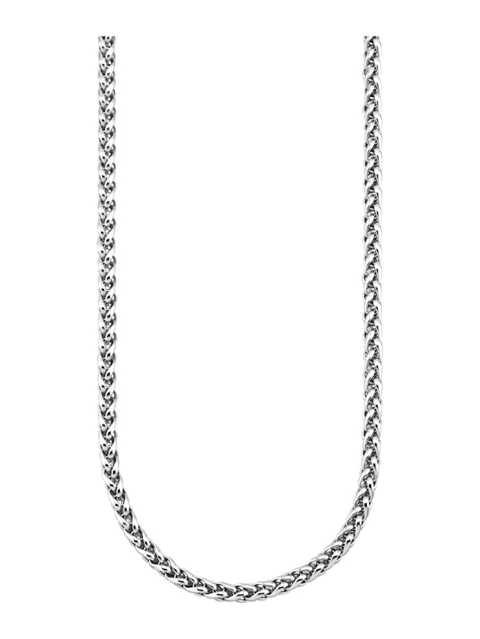 Magnetic Balance Halskette mit 2 Magneten 45 cm, Silberfarben