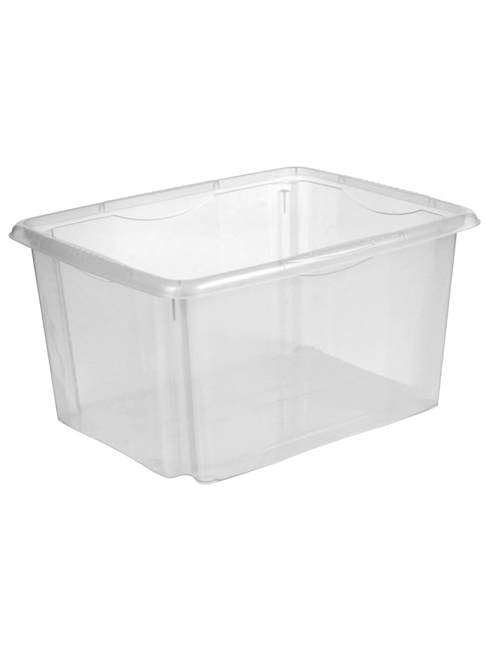 HTI-Living Dreh-Stapel-Box, 24 L, Transparent