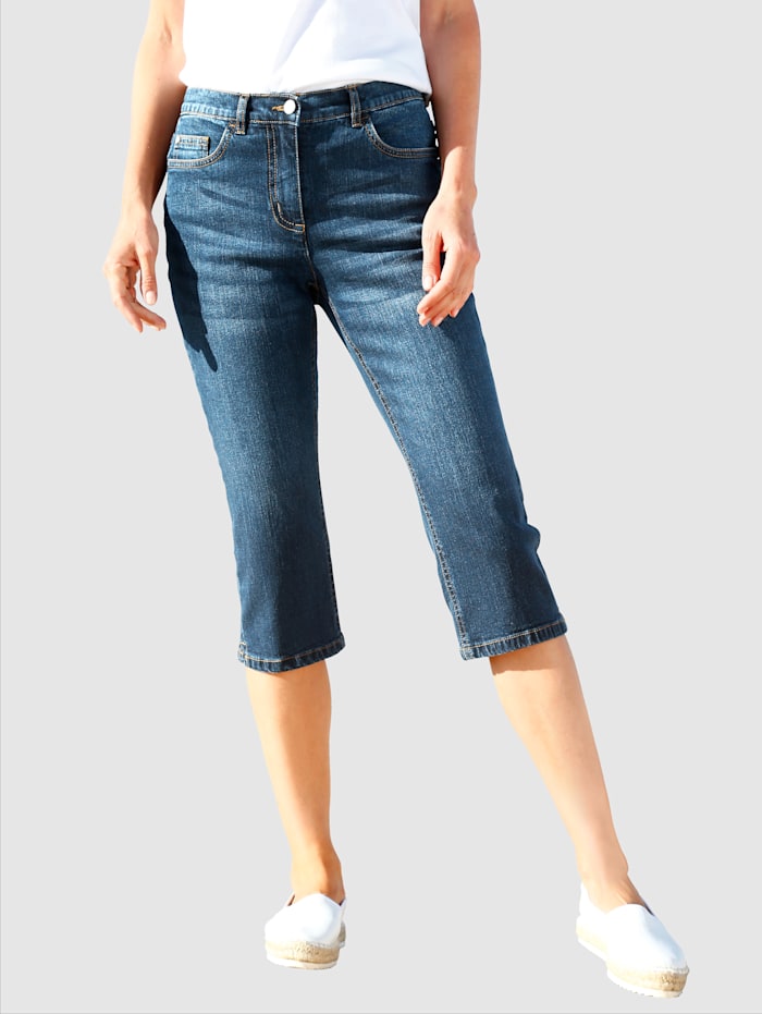 Capri Jeans mit Cotton made in Afrika