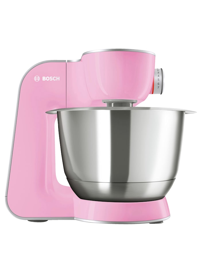 Bosch Universal-Küchenmaschine MUM58K20, gentle pink/silber, Rosé