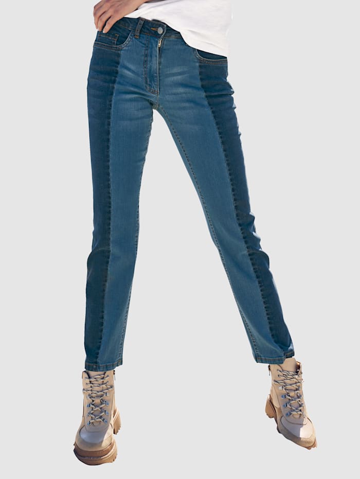 Dress In Jeans in moderner Form, Blue stone