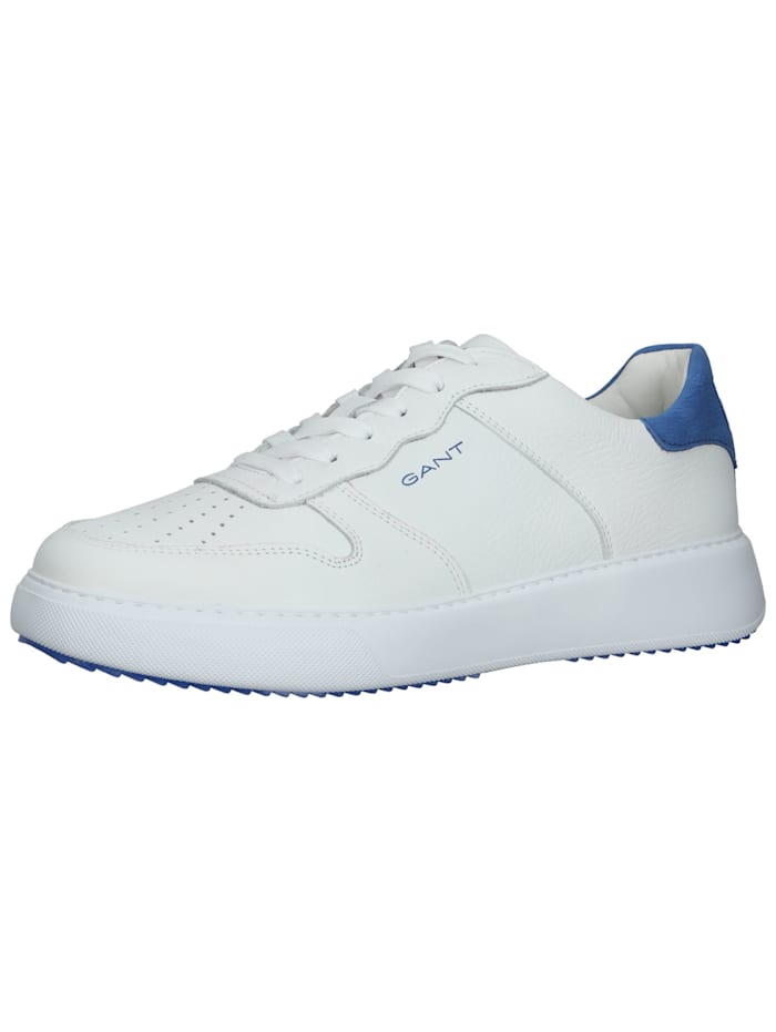 GANT Leder Sneaker, Weiß/Blau