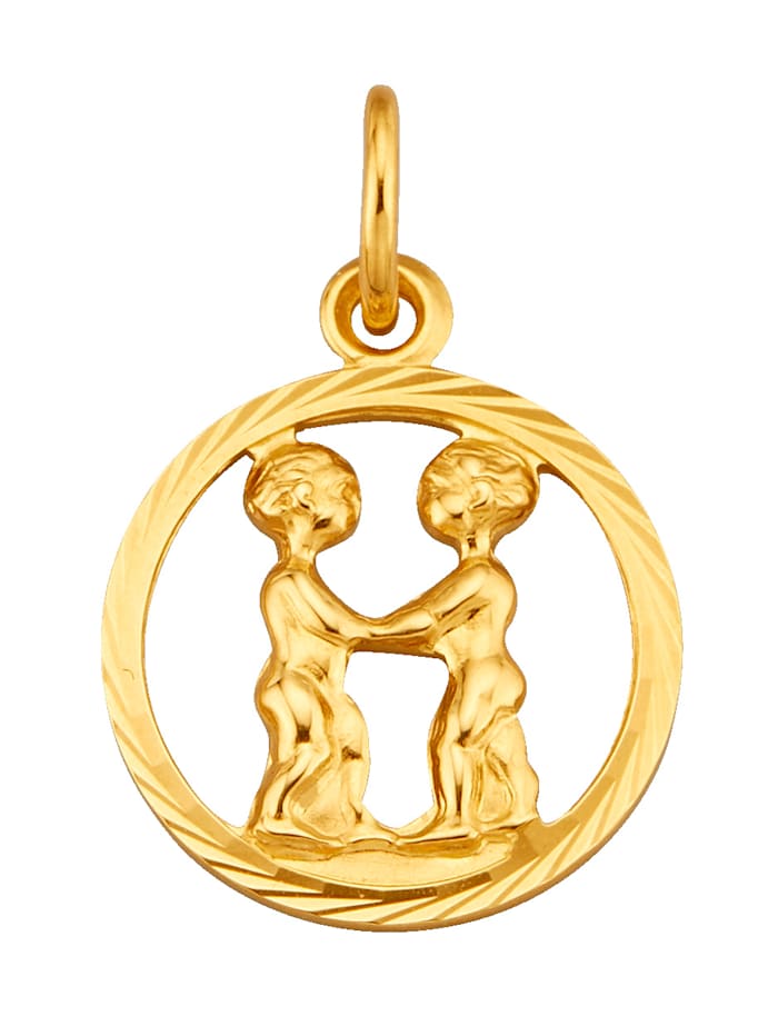 Horoskooppiriipus ”Kaksoset”, Keltakullanvärinen