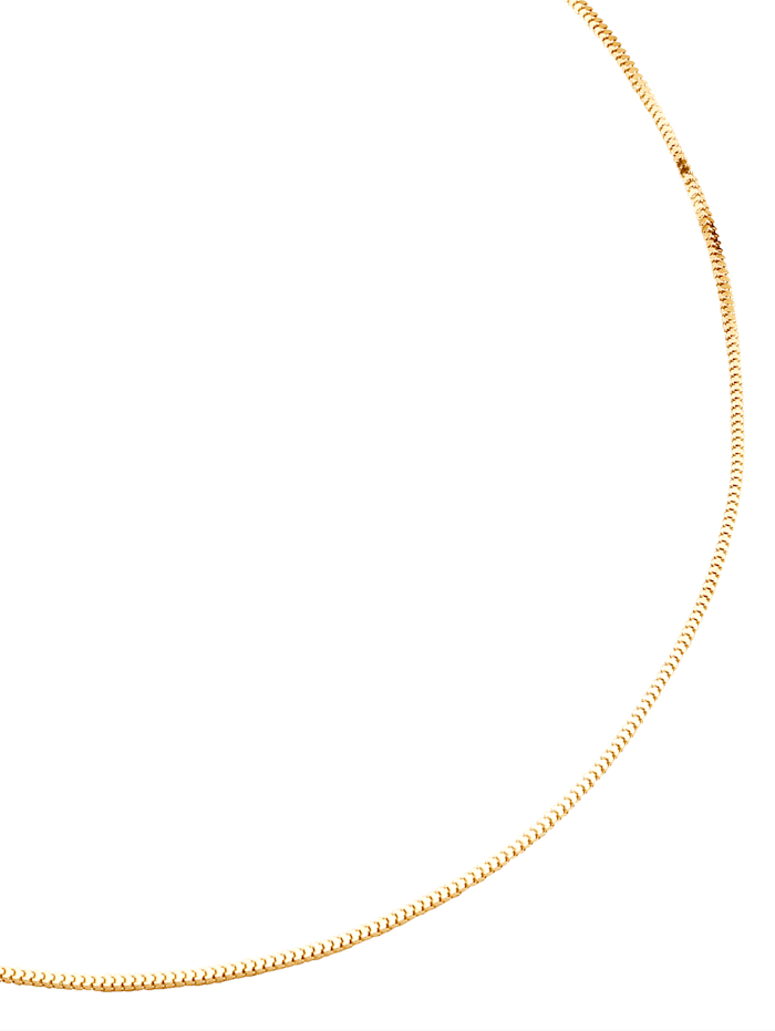 Schlangenkette in Gelbgold 333 50 cm, Gelbgold