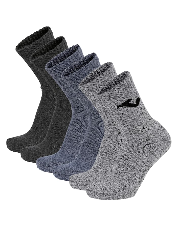 Blue Moon Športové ponožky pre dámy & pánov - unisex, Antracitová/Modrá/Čierna