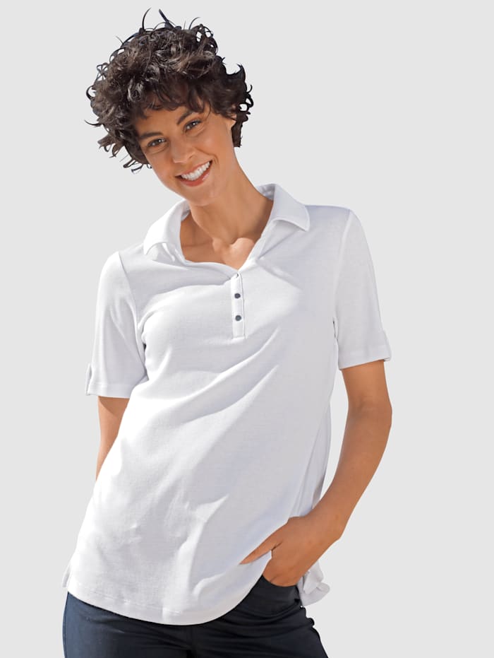 Dress In T-shirt en superbes coloris, Blanc