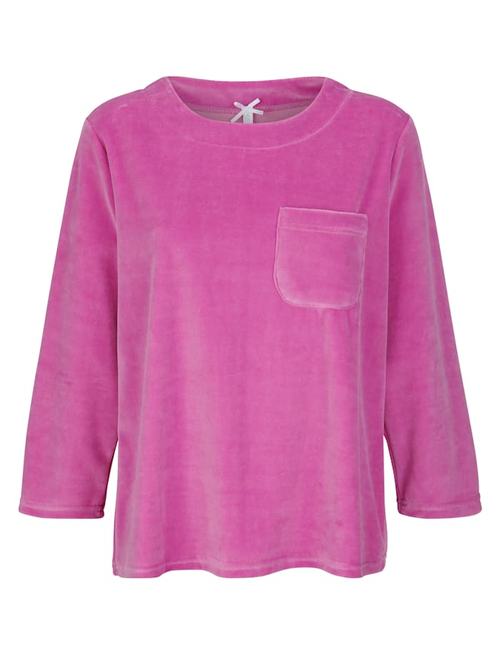 Louis & Louisa Shirt in kuschelig weicher Qualität, Pink