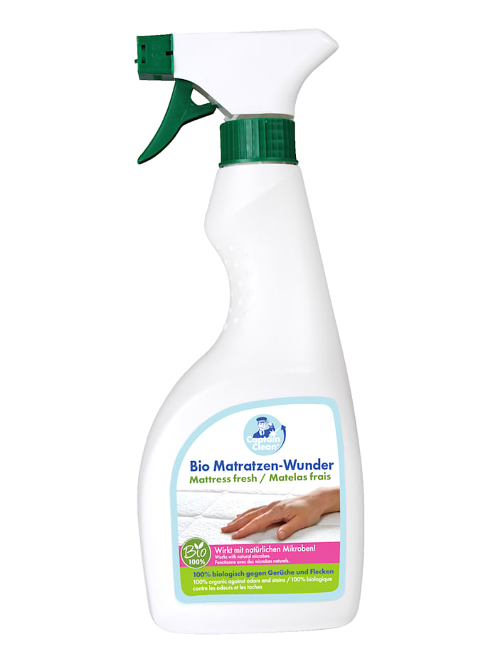 Captain Clean Bio Matratzen-Wunder, 2 Stück 500 ml - antibakteriell, Ungefärbt