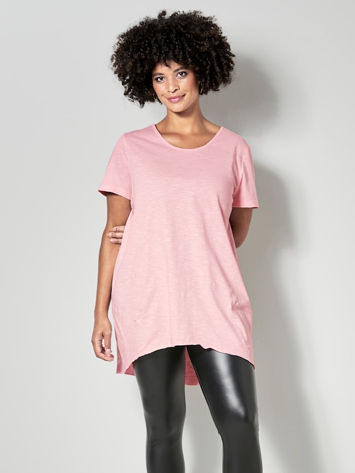 Angel of Style Shirt perfekt zum Unterziehen, Rosé