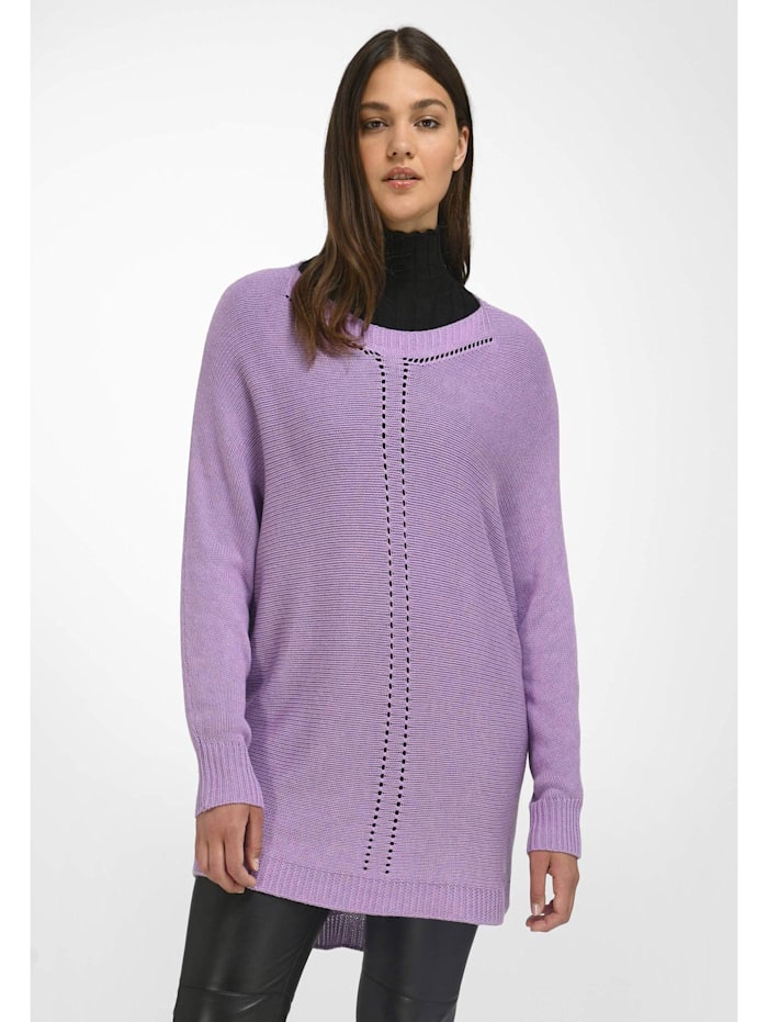 Emilia Lay Strickpullover, lilameliert