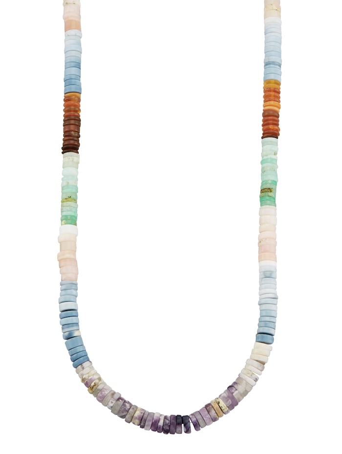 Collier en opales multicolores (trait.), Multicolore