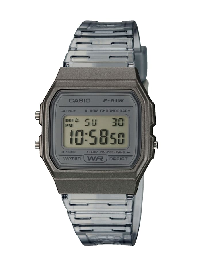 Casio Unisex-Uhr Chronograph, Anthrazit