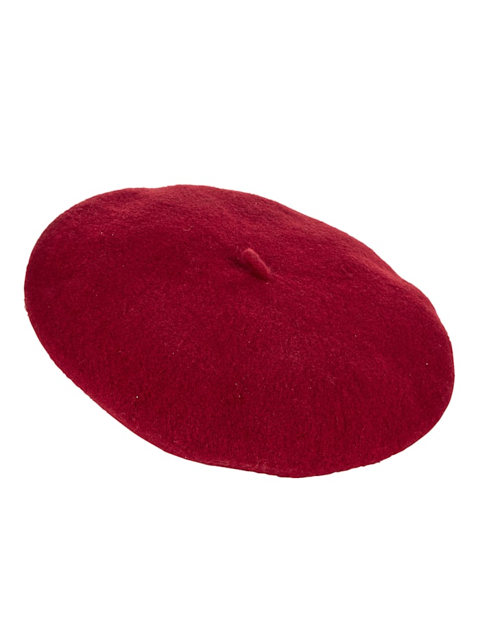 Seeberger Beret in a timeless design, Red