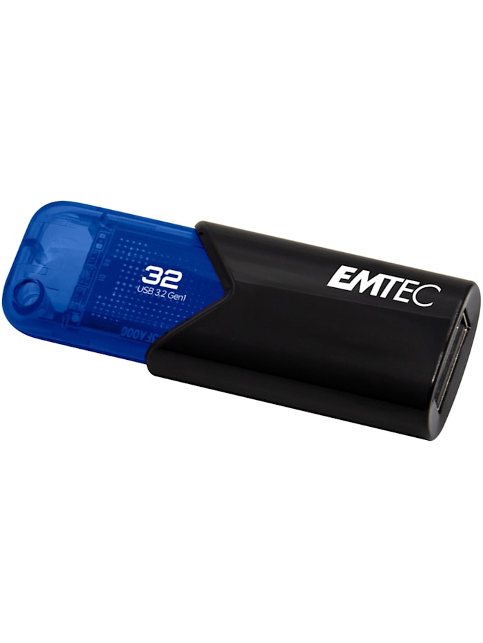 Emtec USB-Stick B110 Click Easy 32 GB, Blau