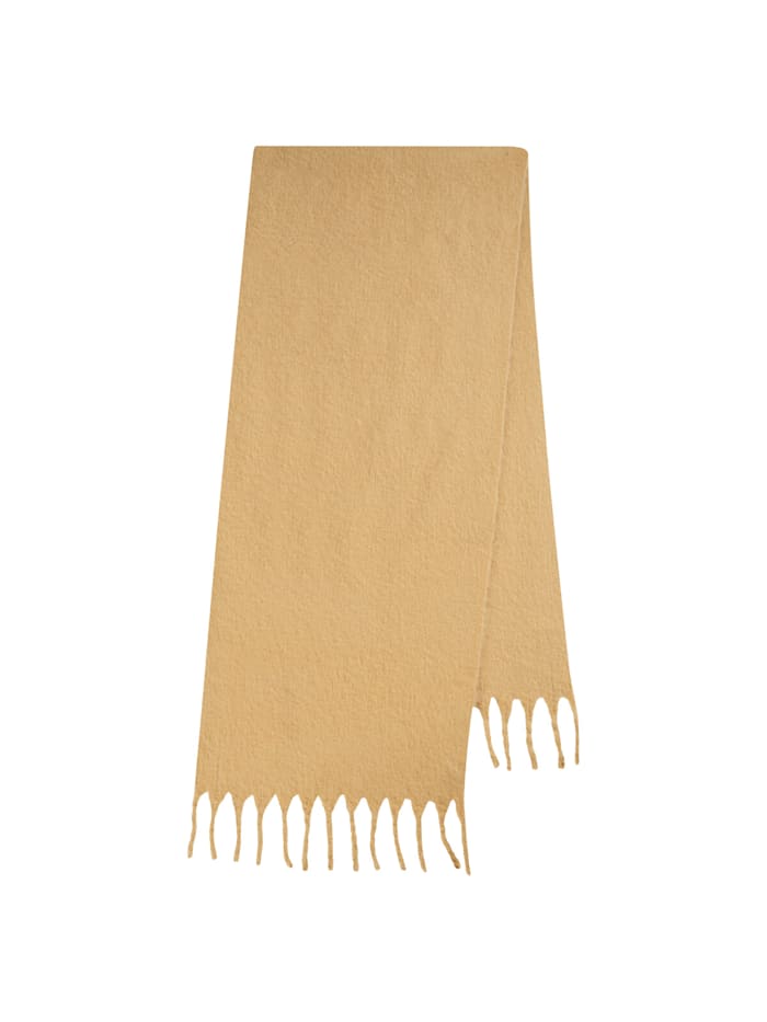 Codello Softer Oversized-Schal aus recyceltem Polyester, camel