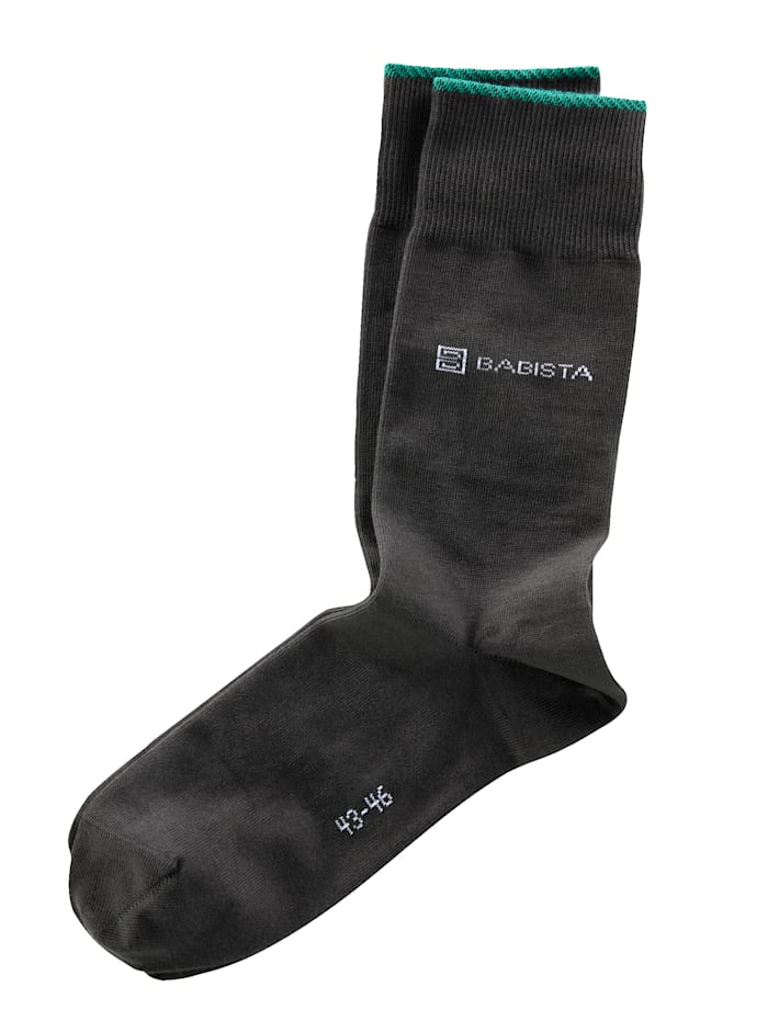 BABISTA Socken mit nachhaltiger Bio Baumwolle, Anthrazit