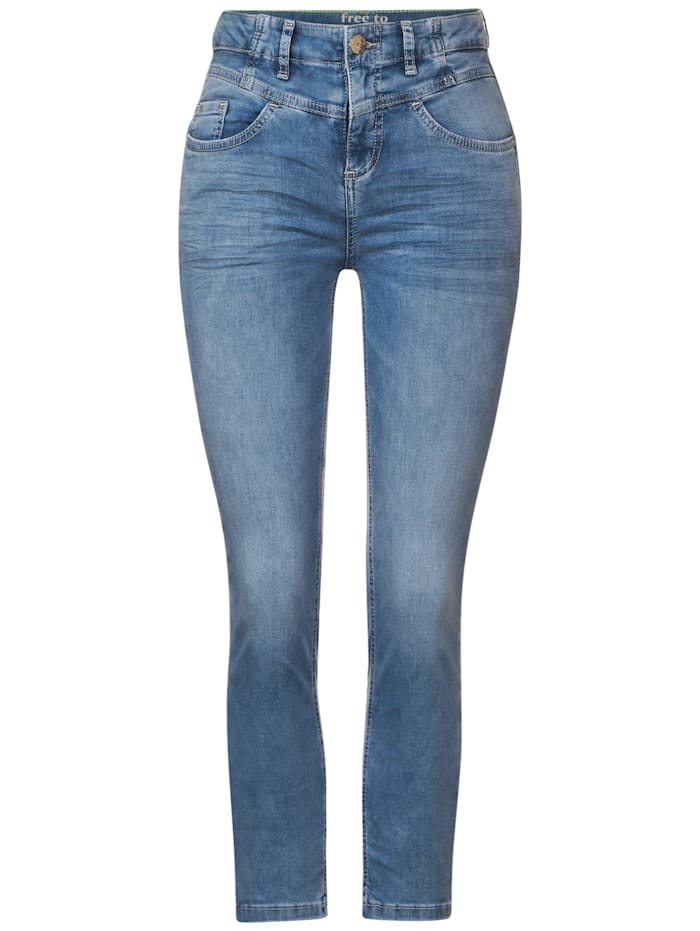 Scully Krympe Kamel Street One Slim Fit Jeans in 7/8 | Wenz