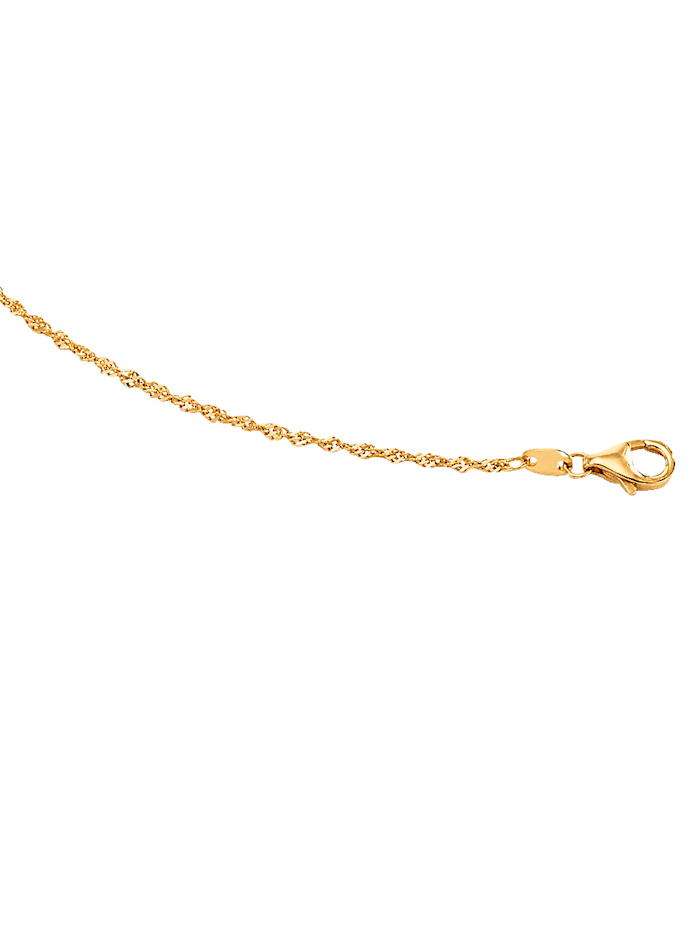 Diemer Singapurkette aus Gold in Gelbgold 585 42cm, Gelbgold