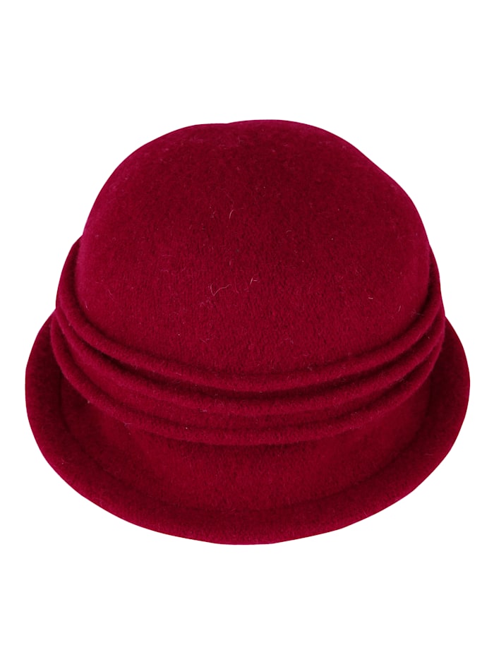 Seeberger Wool hat, Bordeaux