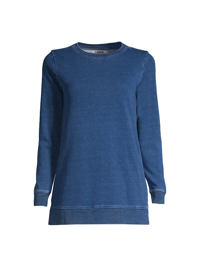 Lands´ End Sweatshirt Serious Sweats, blau