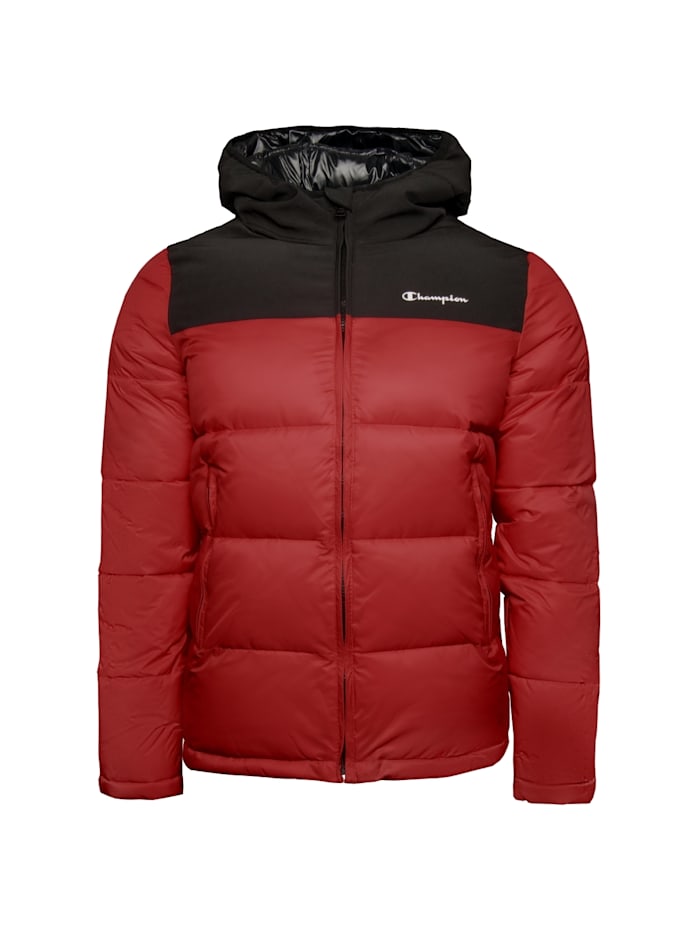 Champion Winterjacke Hooded Jacket, rot