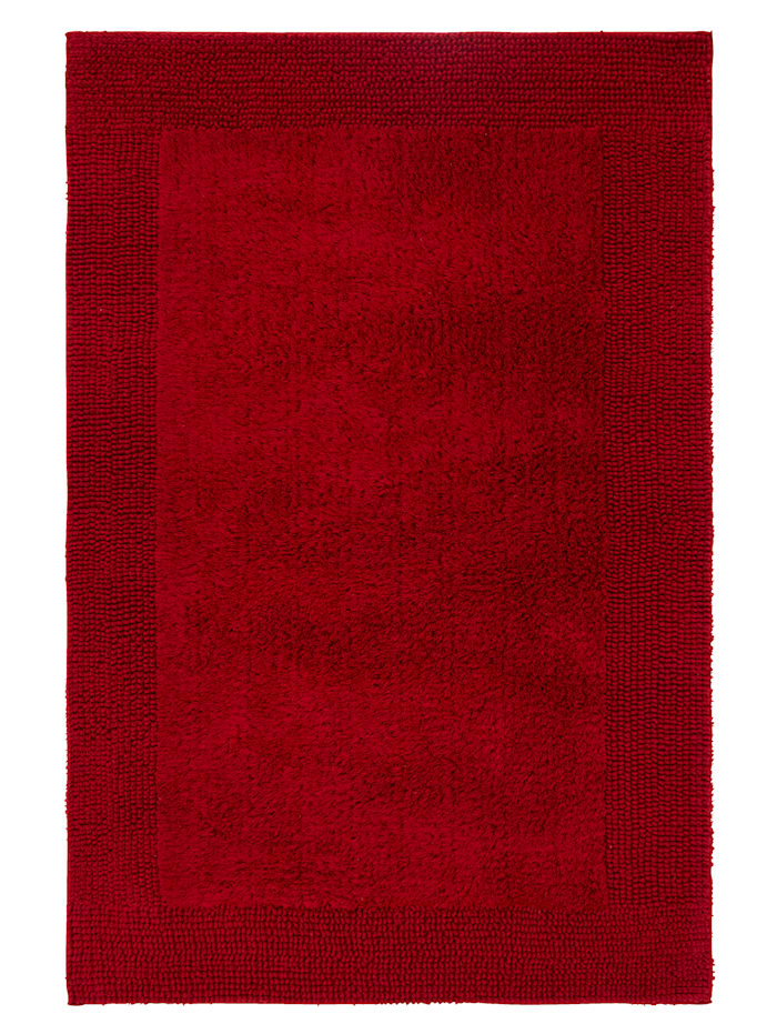 Rhomtuft Badematte 'Select', Rot