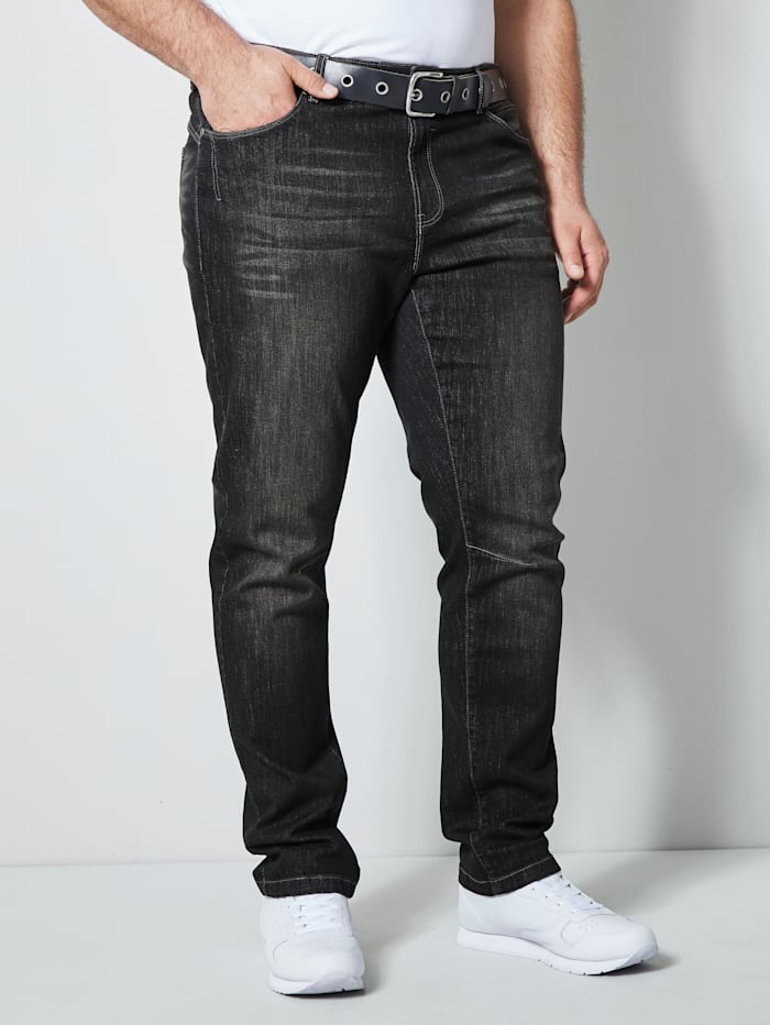 John F. Gee Jeans in 5-pocketmodel, Black stone