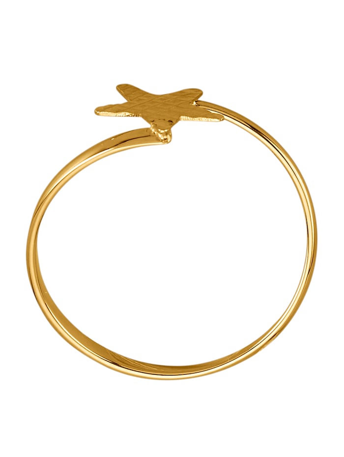 Stern-Ring in Gelbgold 375