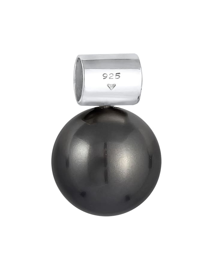 Anhänger Basic Synthetische Perle 925 Silber